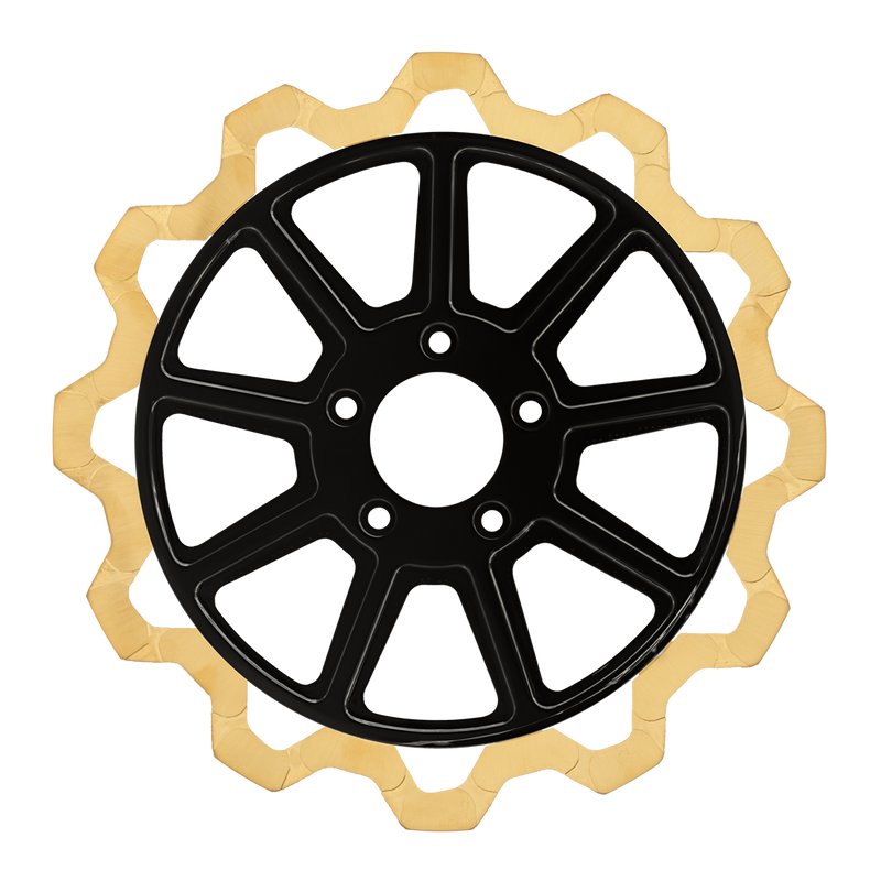 Lyndall Brakes - Oversized 13" Bow-Tie Front Rotors