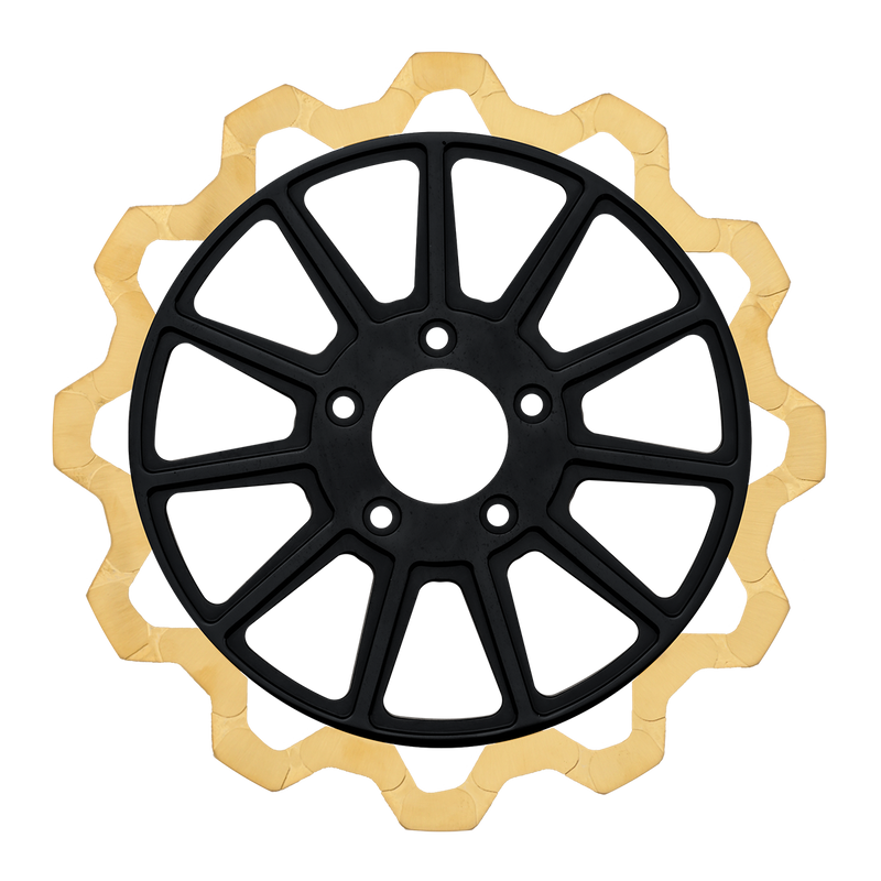 Lyndall Brakes - Oversized 13" Bow-Tie Front Rotors