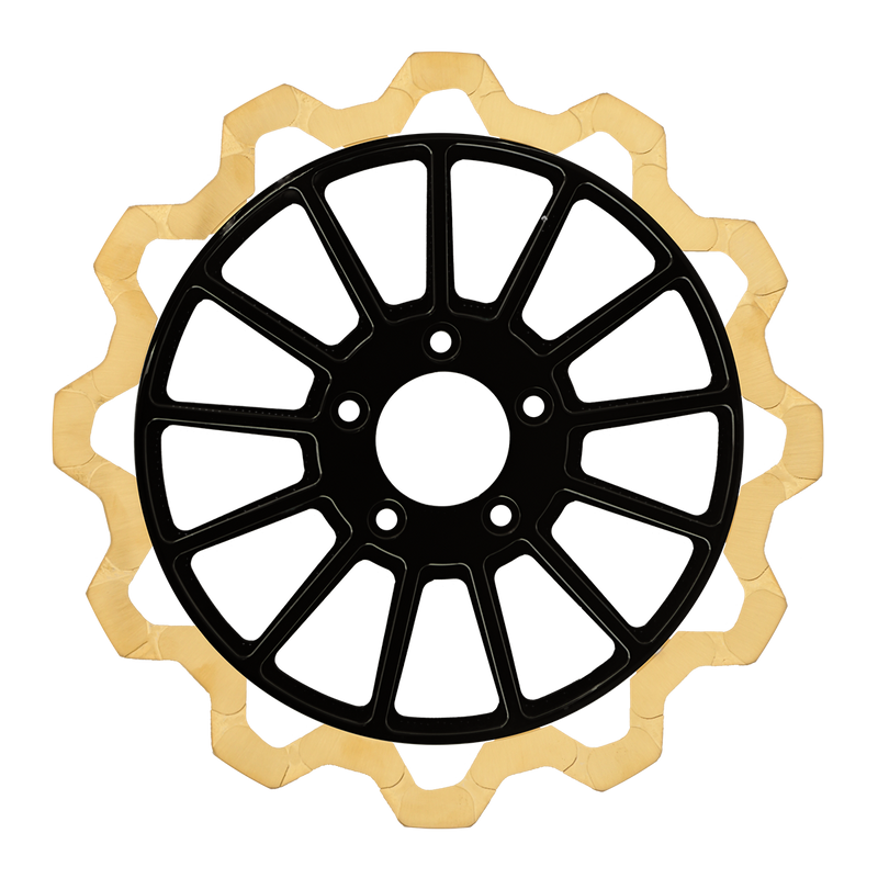 Lyndall Brakes - Oversized 13" Bow-Tie Front Rotors