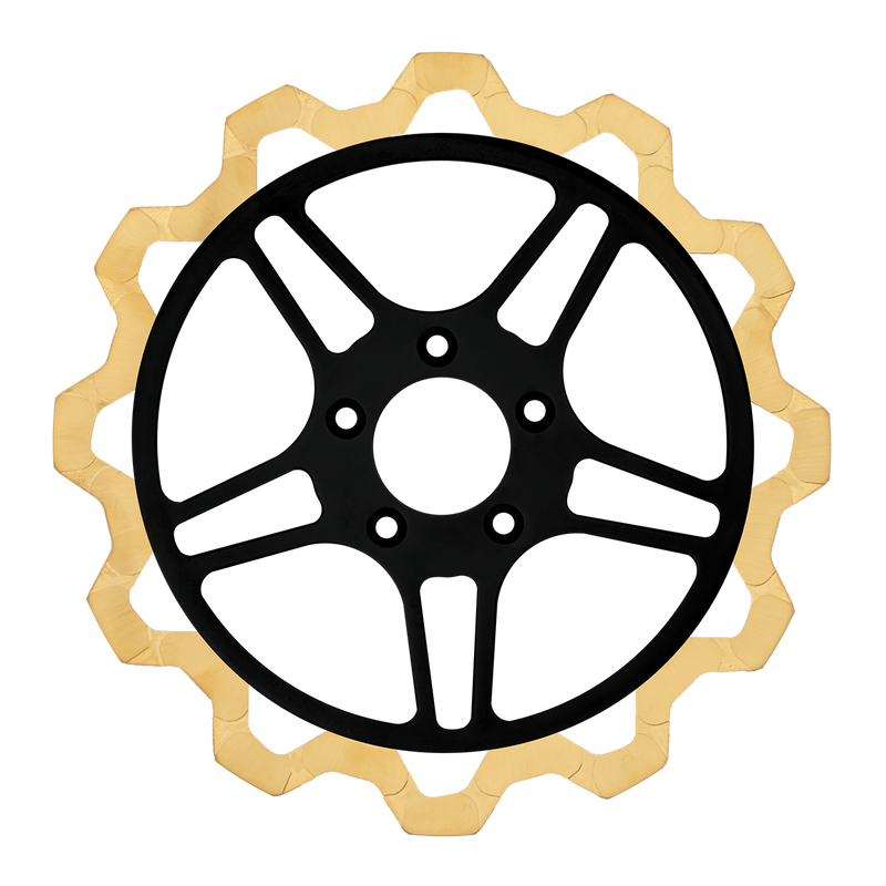 Lyndall Brakes - Oversized 13" Bow-Tie Front Rotors