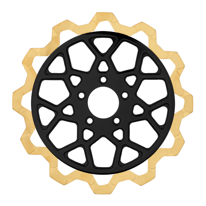 Lyndall Brakes - Oversized 13" Bow-Tie Front Rotors