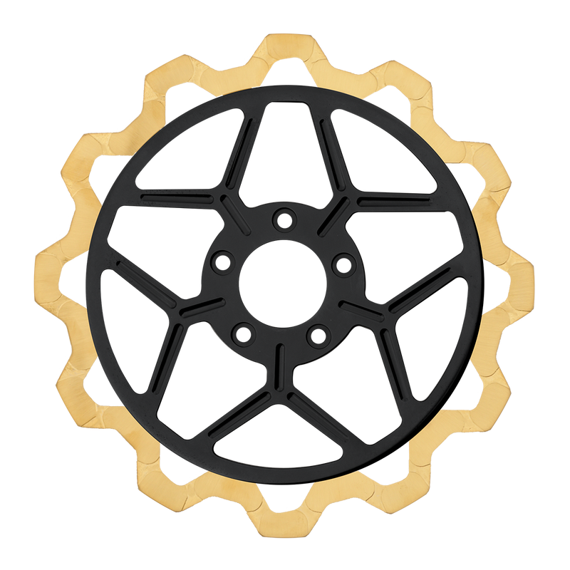 Lyndall Brakes - Oversized 13" Bow-Tie Front Rotors