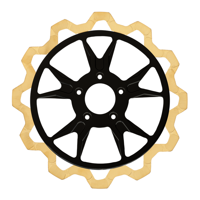 Lyndall Brakes - Oversized 13" Bow-Tie Front Rotors