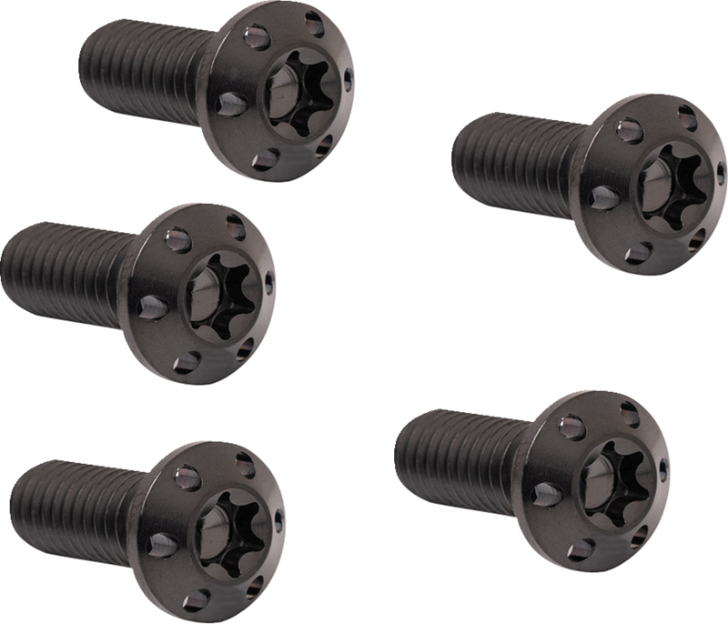 ARLEN NESS Bolt Kit - Holeshot Brake Rotor Front - Hub Mount - Black - 5/16"-18 x 7/8" - 5 Pack