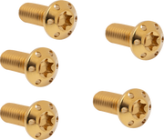 ARLEN NESS Bolt Kit - Holeshot Brake Rotor Front - Hub Mount - 5/16"-18 x 7/8" - 5 Pack - Gold