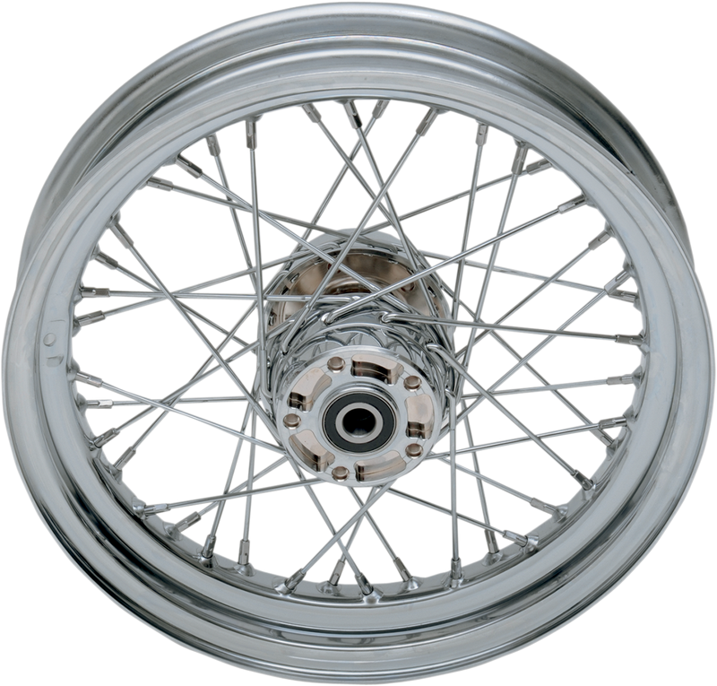 DRAG SPECIALTIES Replacement Rear Laced 40 Spoke Wheel - Chrome - 16x3 - '97-'99 Dyna/Softail