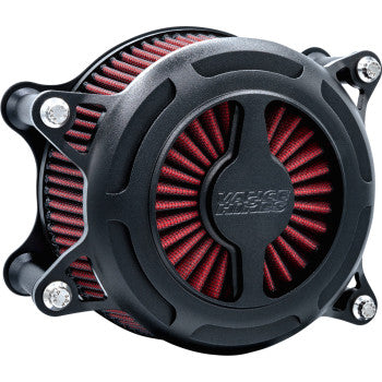 VANCE & HINES VO2 Blade Air Intake - Black Wrinkle - Twin Cam '99-'17