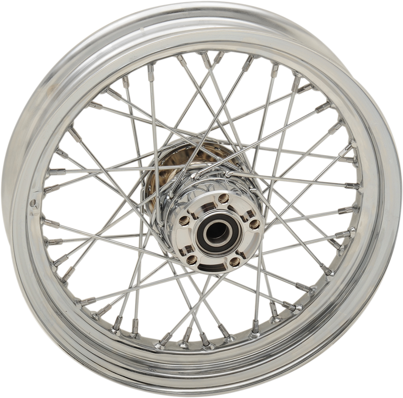 DRAG SPECIALTIES Replacement Rear Laced 40 Spoke Wheel - Chrome - 16x3 - '14-'22 XL