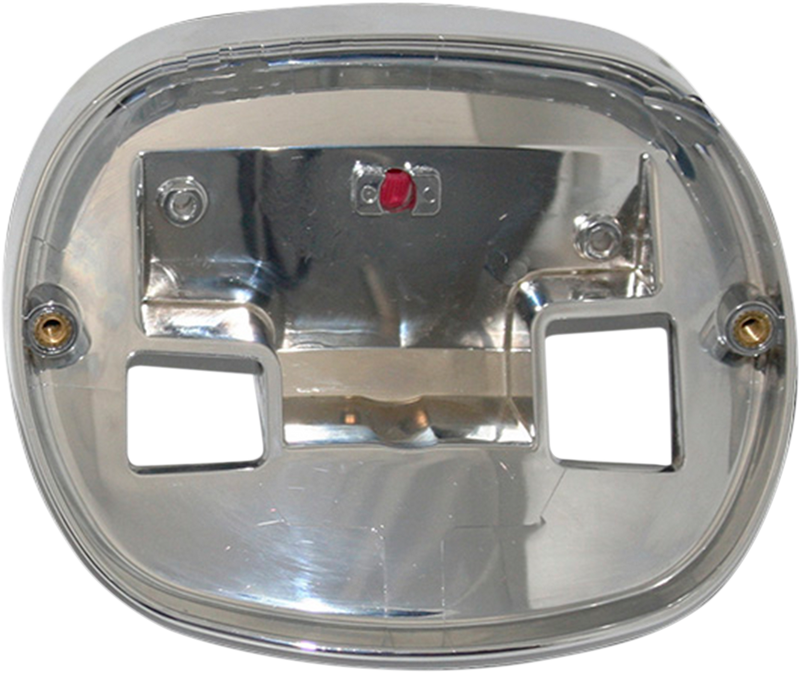 CUSTOM DYNAMICS Taillight Baseplate Replacement - Chrome