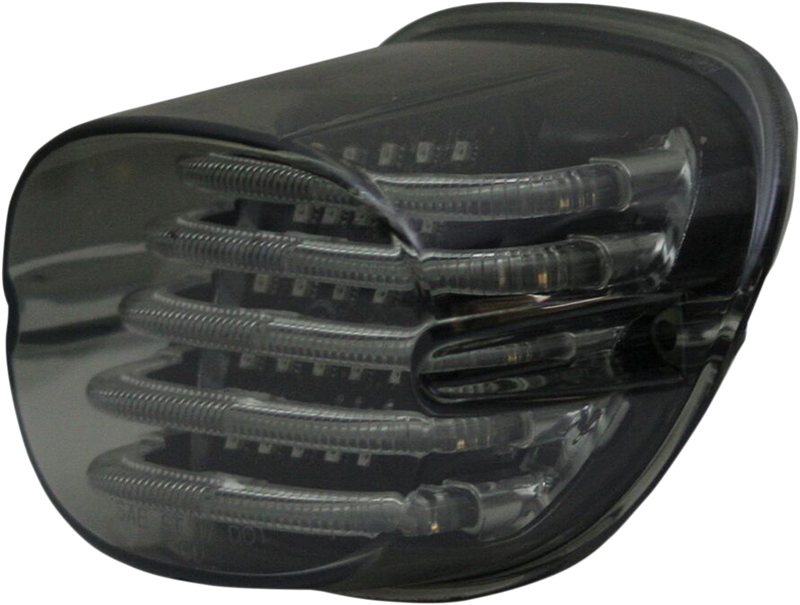 CUSTOM DYNAMICS ProBEAM® Squareback LED Taillight Kit - without License Plate Illumination Window - Smoke