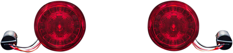 CUSTOM DYNAMICS Flat ProBeam Red 1157 Rear Led Inserts