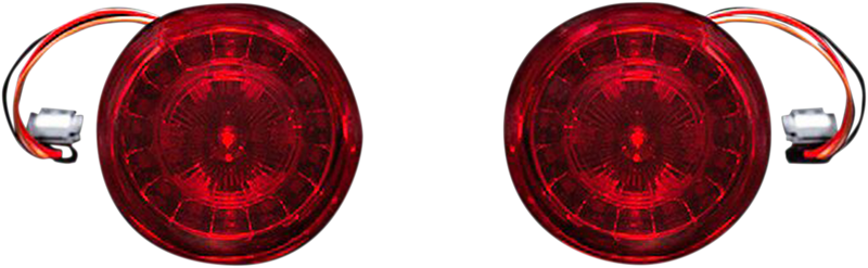 CUSTOM DYNAMICS ProBEAM® Rear LED Turn Signals - JAE - Red/Red