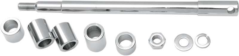 DRAG SPECIALTIES Replacement Front Axle Kit - Chrome - '86-'99 FLST