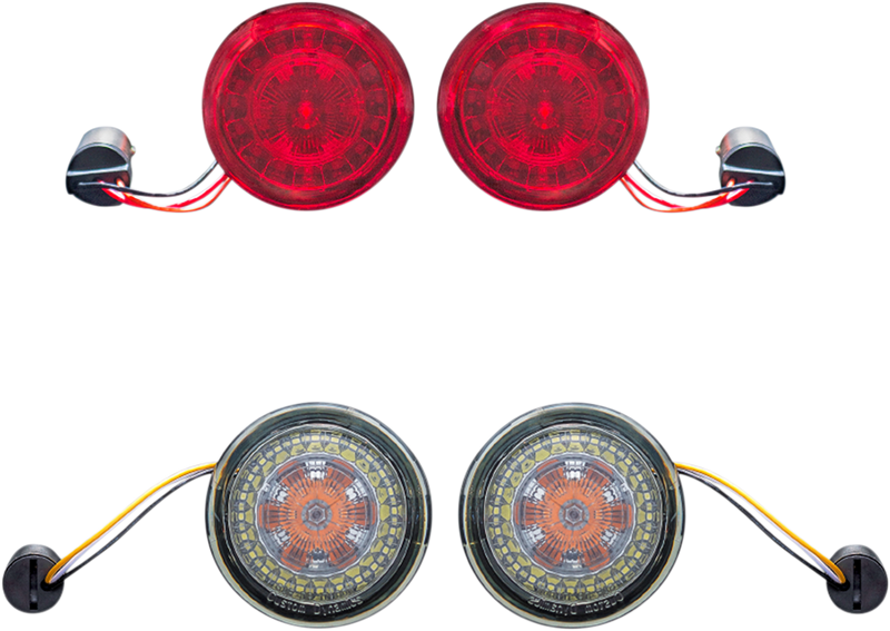 CUSTOM DYNAMICS ProBEAM® LED Front and Rear Turn Signal Conversion Kit