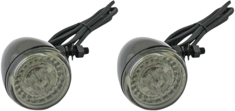 CUSTOM DYNAMICS Dynamic Ringz Front Turn Signal - Universal - Black