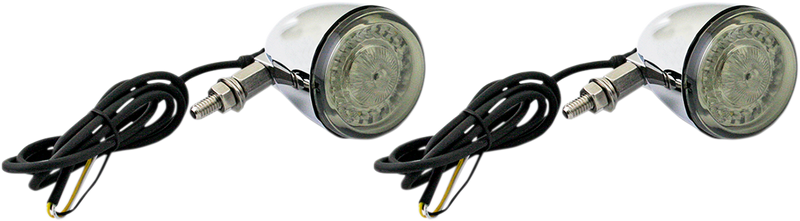 CUSTOM DYNAMICS Dynamic Ringz Front Turn Signal - Universal - Chrome