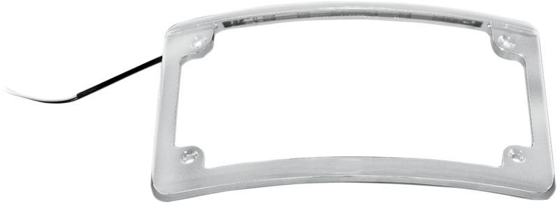 CUSTOM DYNAMICS LED License Plate Frame - Chrome