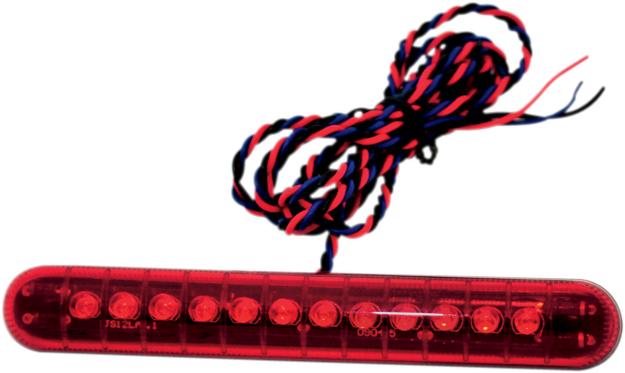 CUSTOM DYNAMICS Knight Riderz Dual Intensity LED Light Bar Non-Sequential with Flashing Brake - Red