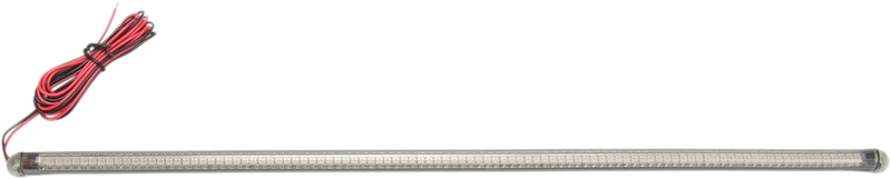 CUSTOM DYNAMICS TruFLEX® Auxiliary 100 LED Light Strip - 12.8" - Smoke/Red