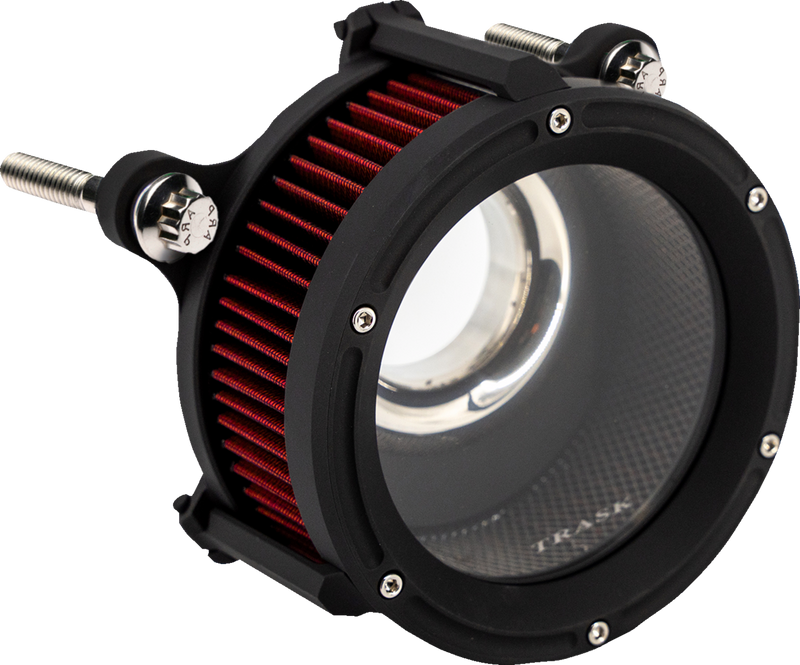 TRASK Assault Charge High-Flow Air Cleaner Kit - Black