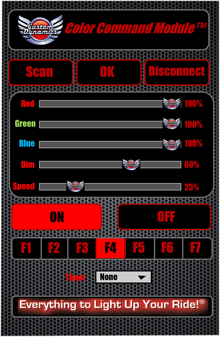 CUSTOM DYNAMICS Magical Wizard™ Full Lighted Engine Kit