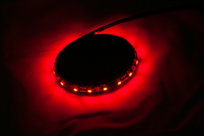 CUSTOM DYNAMICS Magicflex®2 Wheel Light - Black/Red