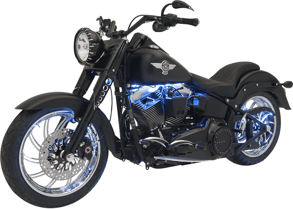 CUSTOM DYNAMICS Magicflex®2 Cruiser LED Engine Kit - Purple — Lifestyle ...