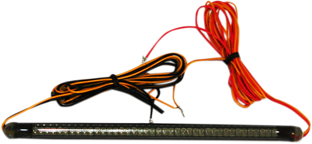 CUSTOM DYNAMICS TruFLEX® LED Integrated Turn-Brake-Run Light Bar - Smoke / Amber/Red