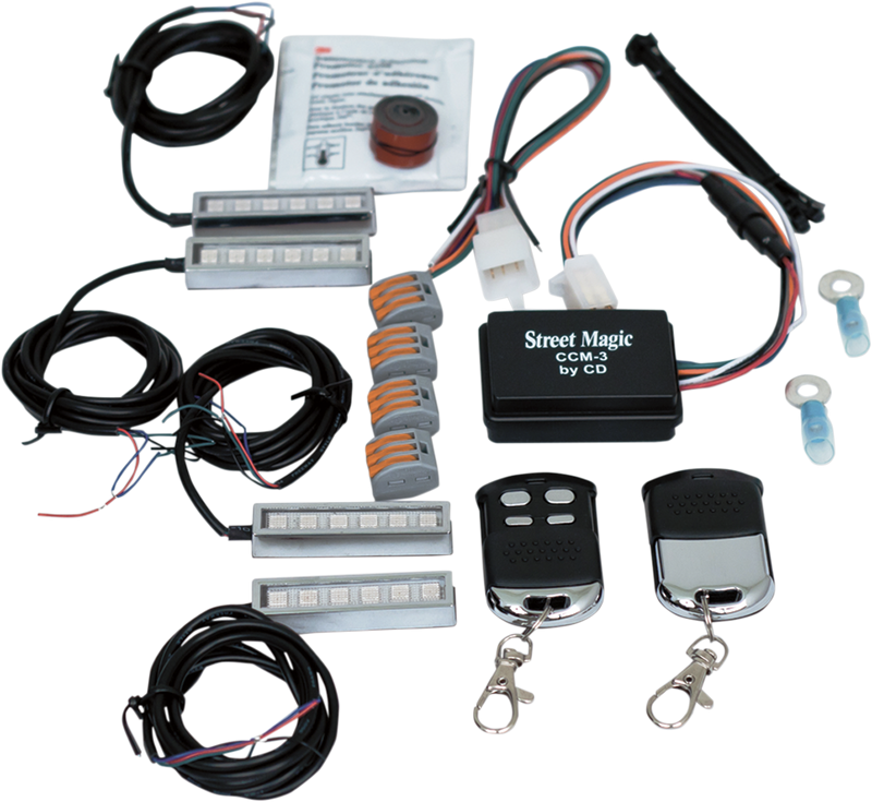 CUSTOM DYNAMICS Magical Wizards™ Color Changing LED Accent Lights Starter Kit - Bluetooth