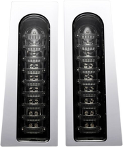 CUSTOM DYNAMICS ProBEAM® Fillerz® Saddlebag LED Lights - Smoke - Chrome