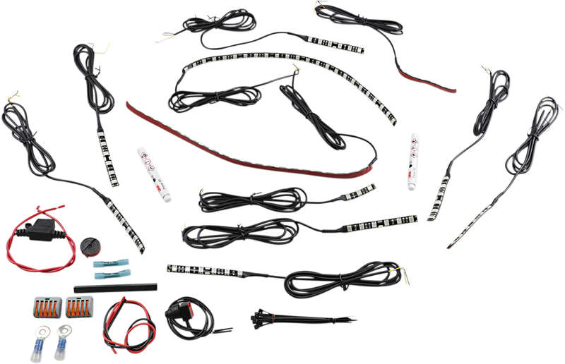 CUSTOM DYNAMICS MagicFLEX2® LED Engine Accent Light Kit - Indian - Amber