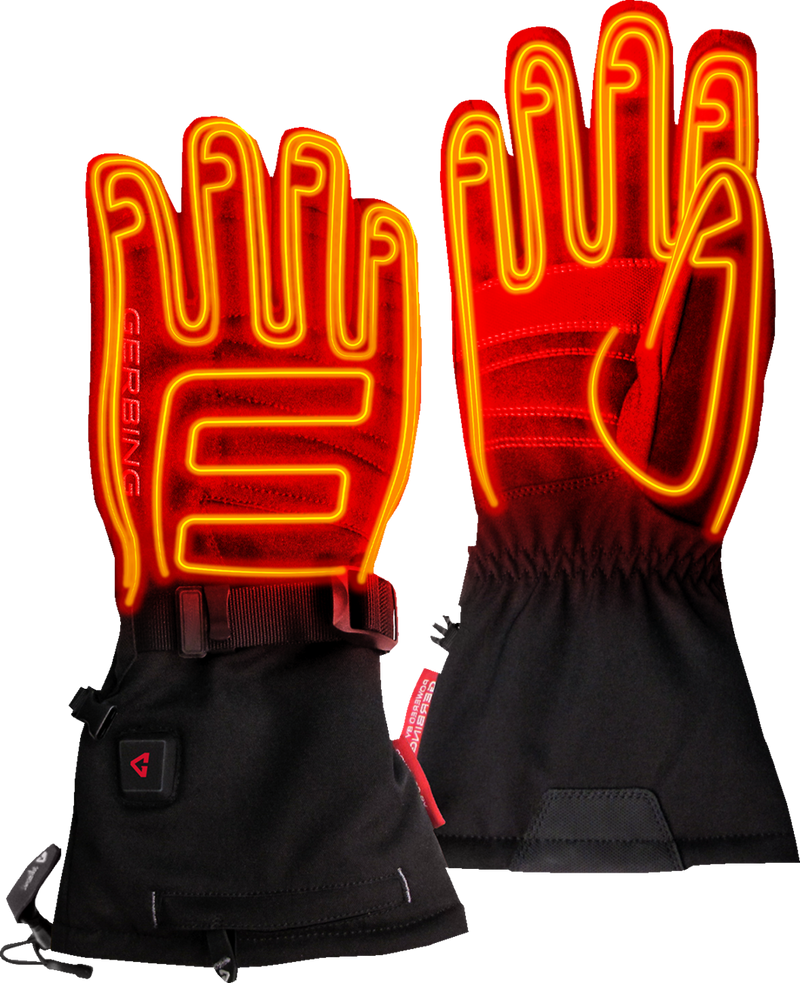 GERBING HEATED CLOTHING 7V S7 Battery Heated Gloves - Black - XL