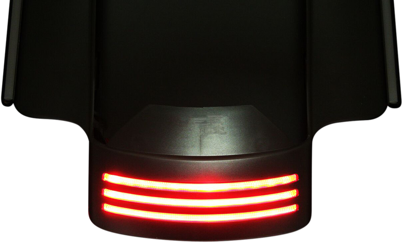 CUSTOM DYNAMICS Dual-Intensity LED TriBar Fender Taillight - Smoke - '14-'24 Touring