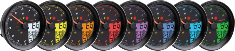 KOSO NORTH AMERICA HD-05 Multifunction Meter - Black