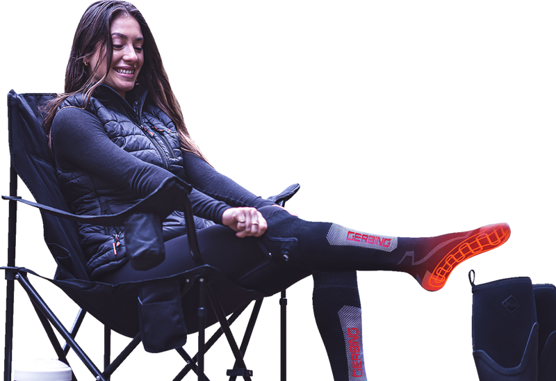 GERBING HEATED CLOTHING 7V Wool Heated Socks - Small/Medium