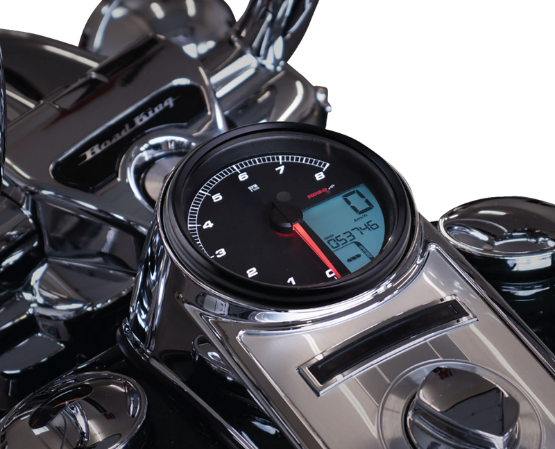 KOSO NORTH AMERICA HD-05 Multifunction Meter - Black