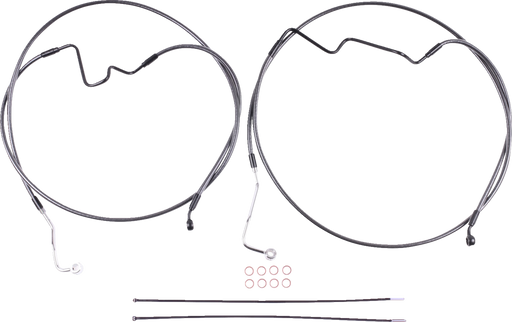 MAGNUM SHIELDING Brake Line Kit - Lower - BP - +2" - 35° Radial AS470162RAD