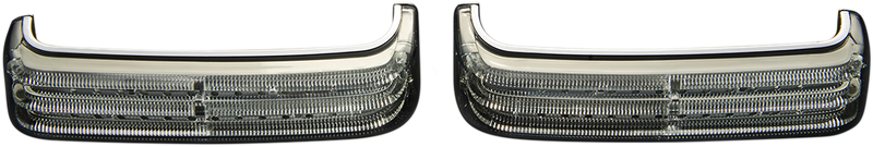 CUSTOM DYNAMICS ProBEAM® BAGZ™ LED Saddle Bag Lights - Chrome - Smoke - '10-'13