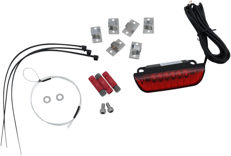 CUSTOM DYNAMICS Luggage Rack LED Light Bar - Red