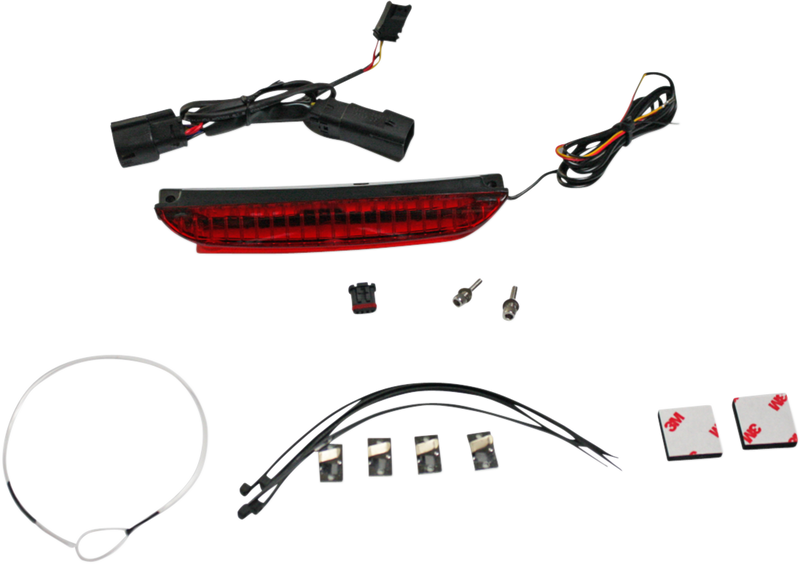 CUSTOM DYNAMICS Luggage Rack LED Light Bar - Red