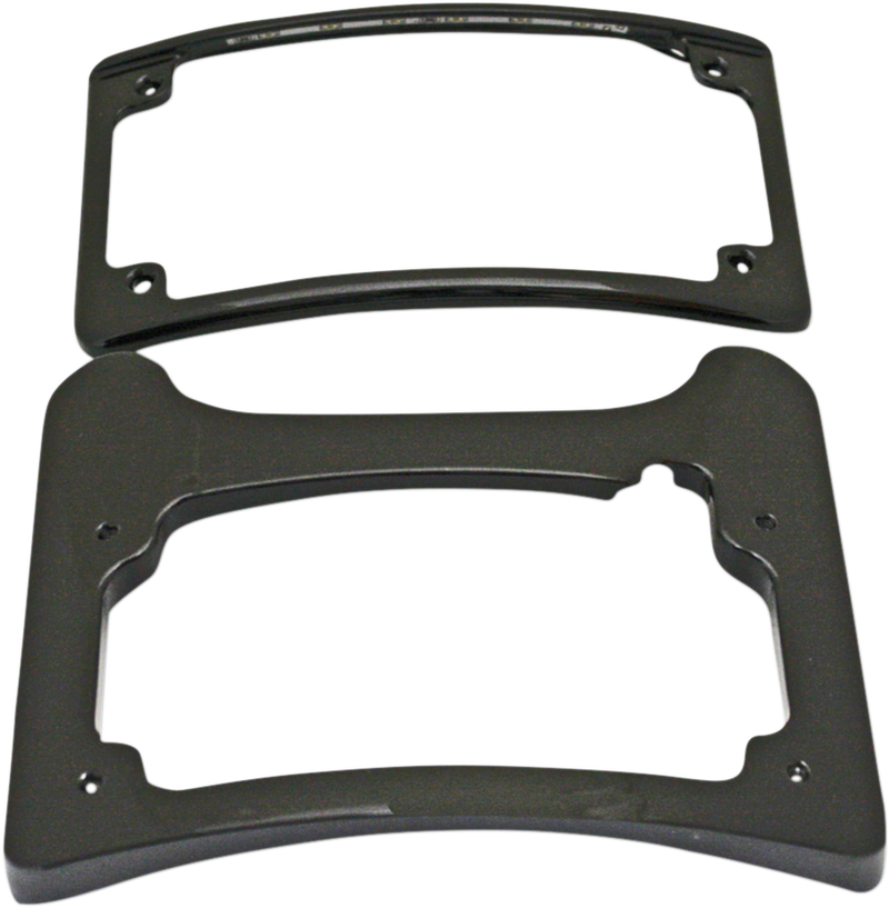 CUSTOM DYNAMICS Turn Signal Eliminator Kit w/ Auxiliary Led Plate Frame