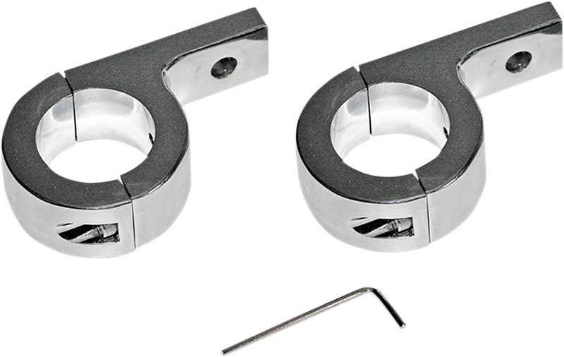 CUSTOM DYNAMICS ProBEAM® Accessory Mounting Clamp Kit for 1-1/4" Tube - Chrome