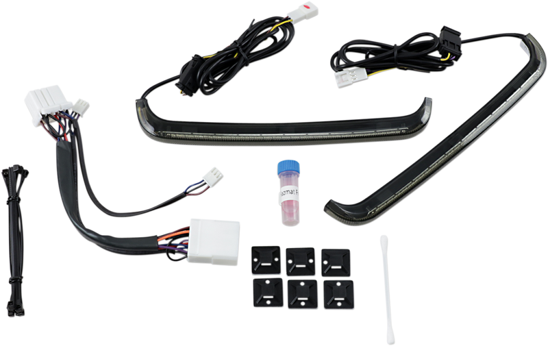 CUSTOM DYNAMICS LED Low-Profile BAGZ™ Accent Lights - Smoke Lens - '97-'13