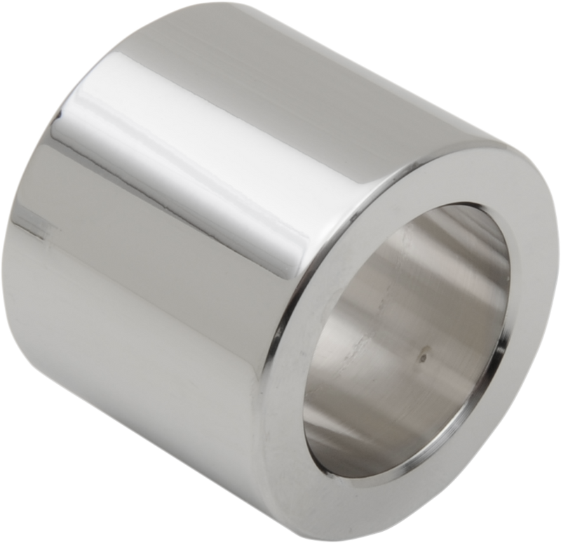 DRAG SPECIALTIES Replacement Left Front without ABS Wheel Spacer - Chrome - 1" x 1.24"