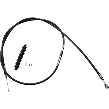 DRAG SPECIALTIES High-Efficiency Black Vinyl Clutch Cable - 72-11/16"