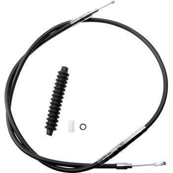 DRAG SPECIALTIES High-Efficiency Black Vinyl Clutch Cable - 80" - FLH/FLT '08-'13