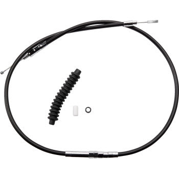 DRAG SPECIALTIES High-Efficiency Black Vinyl Clutch Cable - 50"