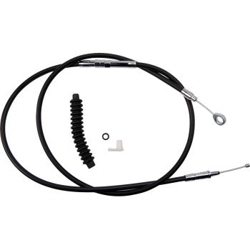 DRAG SPECIALTIES High-Efficiency Black Vinyl Clutch Cable - 64-11/16"