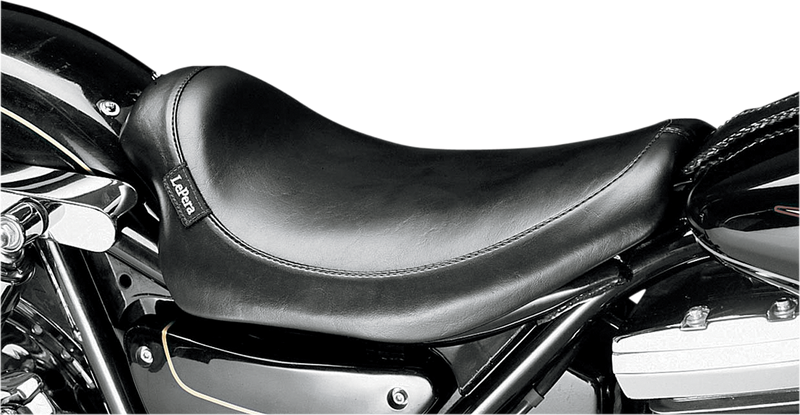 LE PERA Silhouette Solo Seat - Smooth - Black - FXR '82-'94