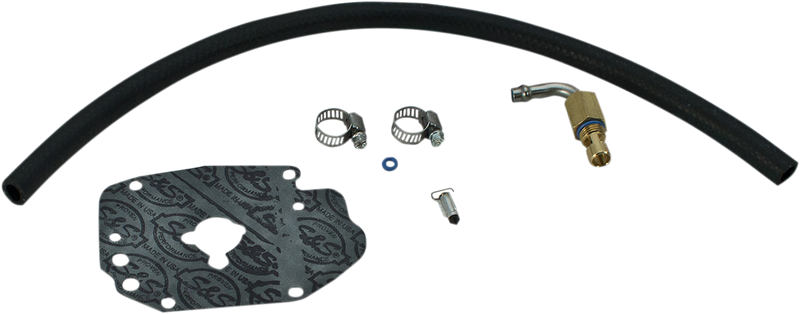 S&S CYCLE Retrofit Carburetor Fuel Line Kit - Super E/G